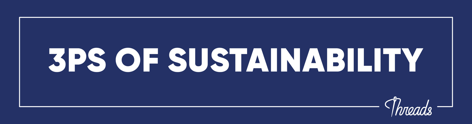 The 3Ps of Sustainability